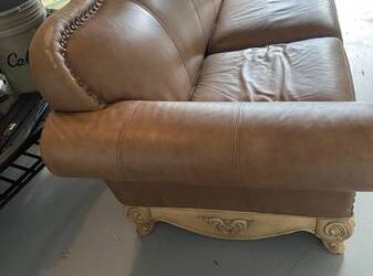 European leather couch (Coral springs)