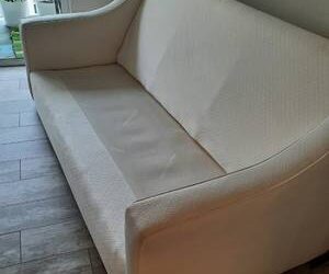 CURBSIDE ALERT: White Sofa (worth $1,270) (Miami, Florida)