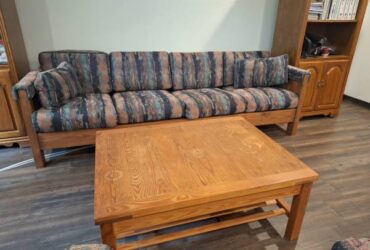 Cargo-made Couch, Coffee Table, & Chairs (McDonough)