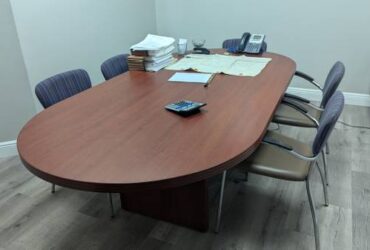 Conference Room Table and Chairs (Plantation)